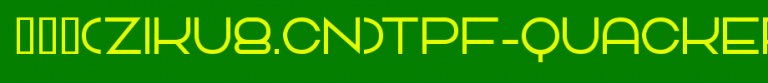 TPF-Quackery.ttf类型，T字母英文