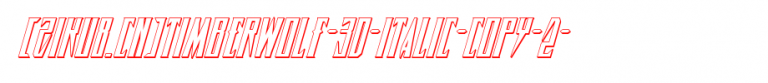 Timberwolf-3D-Italic-copy-2-.ttf类型，T字母英文